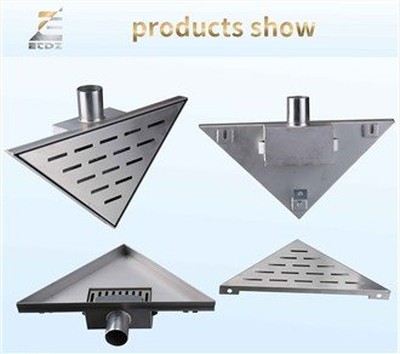 SS Triangle without Flange Drain