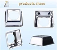 Are square aluminum lamp shades durable?