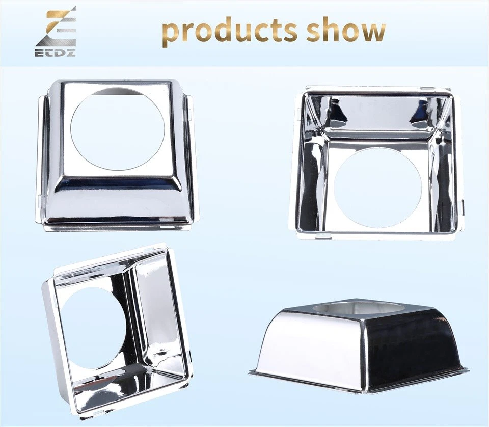Stretch Square Mirror Surface Lamp Shade